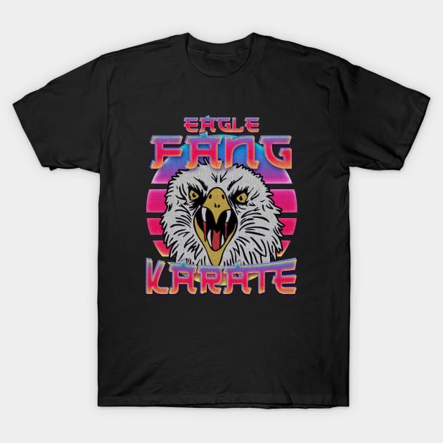 NeonColor eagle fang karate T-Shirt by sepatubau77